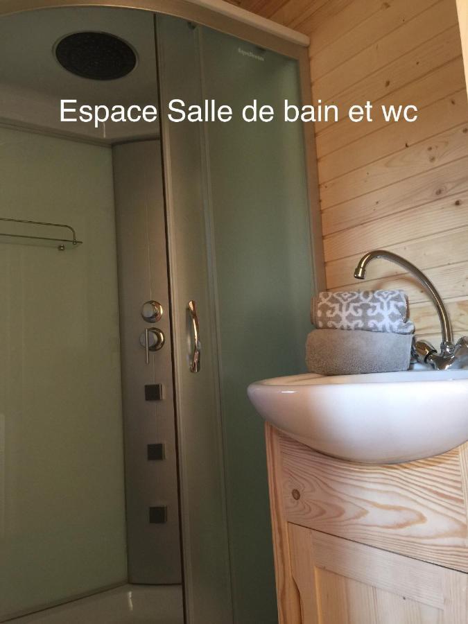 Roulottes Du Chalet Des Pins Rougeou Экстерьер фото
