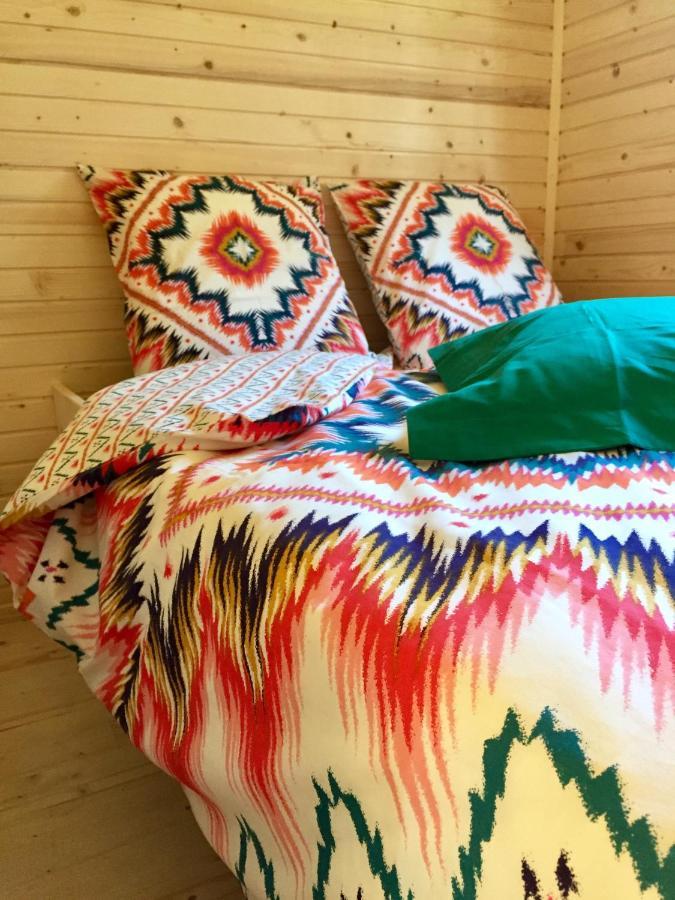 Roulottes Du Chalet Des Pins Rougeou Экстерьер фото